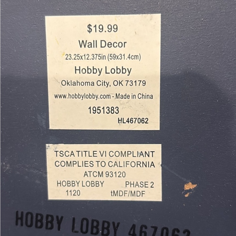 Hobby Lobby Wooden Construction Vehicle Decor - Picture 6 of 6
